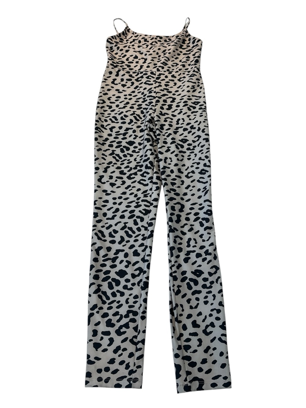 Alice + Olivia Animal Print Scoop Neck Jumpsuit Catsuit - Picture 6 of 13